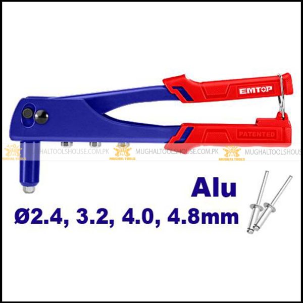 Emtop Hand Riveter 10 5 Mughal Tools House